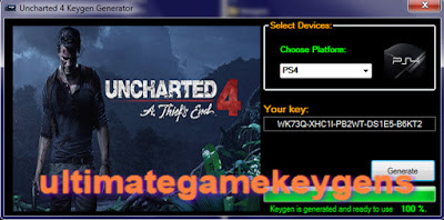 uncharted license key